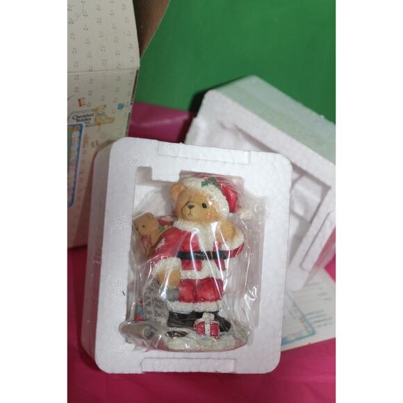 Cherished Teddies Nickolas You're At The Top Of My List Figurine In Box 141100 - Picture 2 of 12